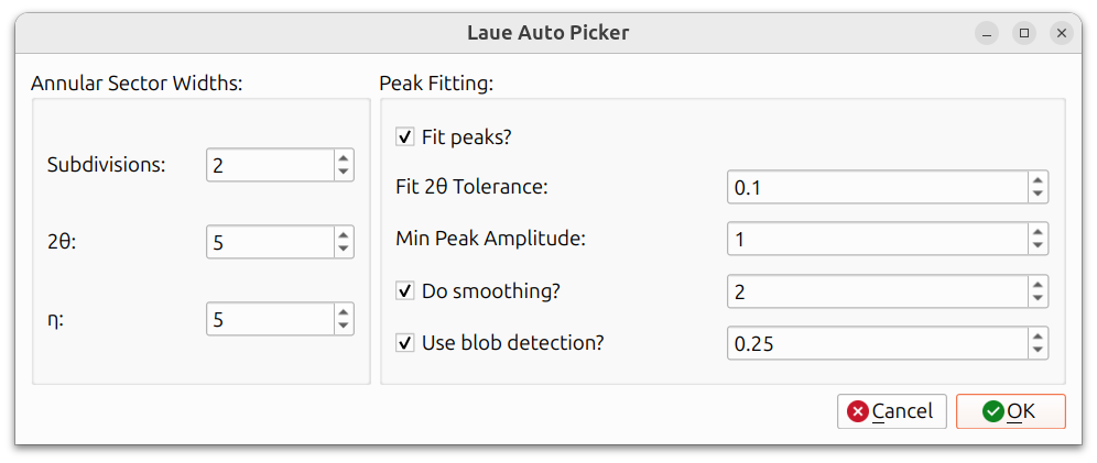 Laue Auto-Picker