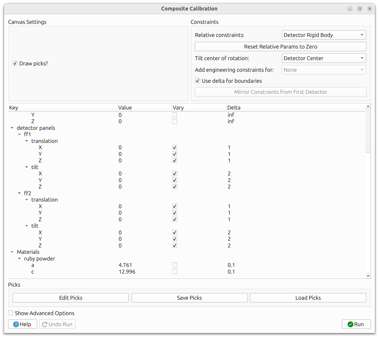 Relative Constraints