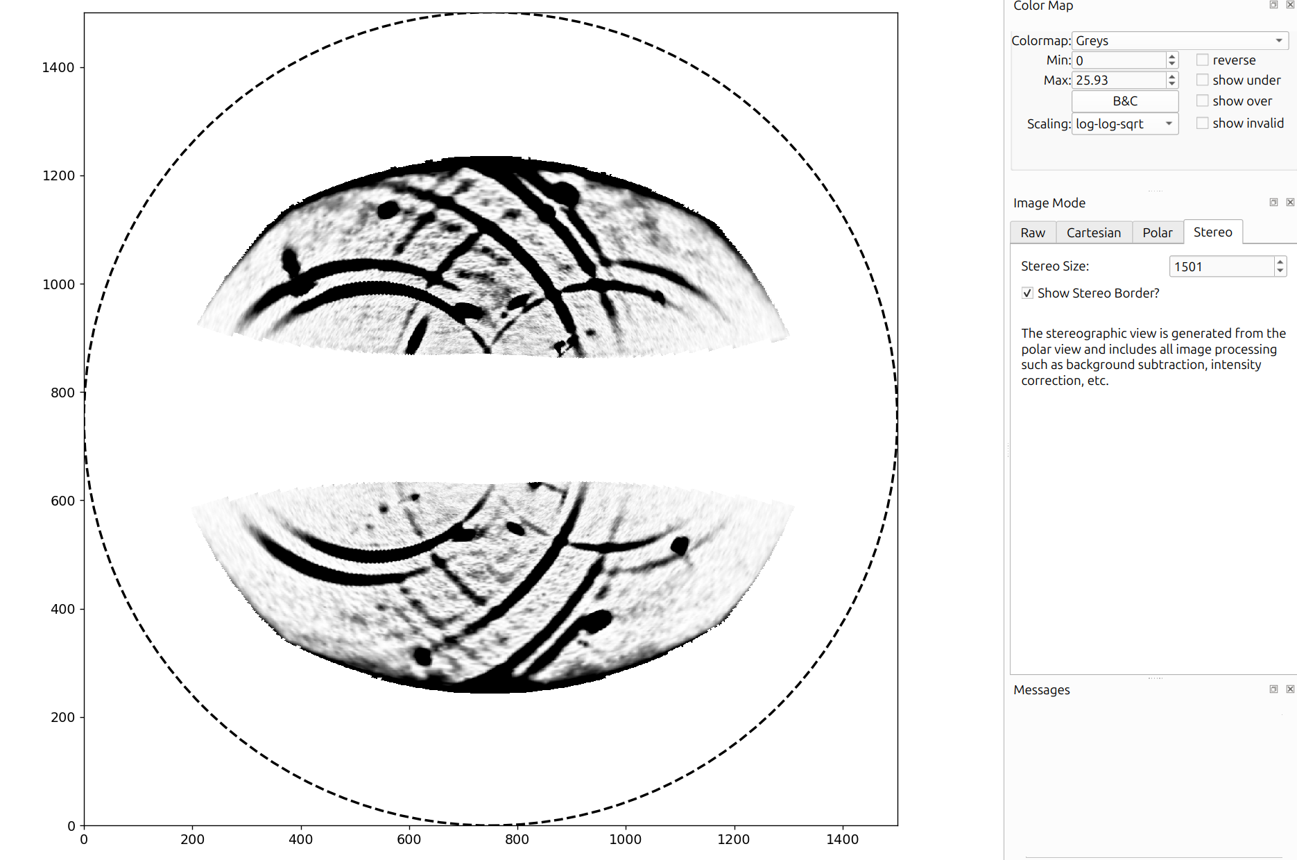 Stereographic View